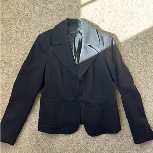 Size 6 Talbots Jacket. Black. Great for work or a dinner!